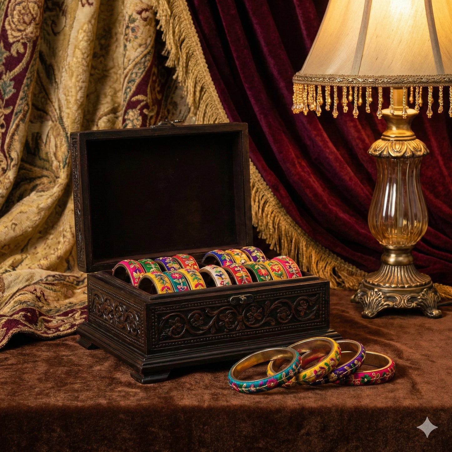 Bangle Box Gift | Pair of 32 Unique Bangles | Perfect for Gifting