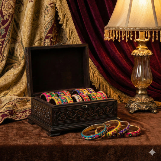 Bangle Box Gift | Pair of 32 Unique Bangles | Perfect for Gifting